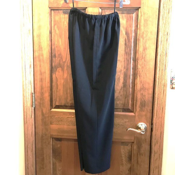 BLACK KASPER PETITE PANT SUIT FOR WOMEN, SIZE 2P, CAREER PROFESSIONAL BUSINESS - Picture 3 of 5